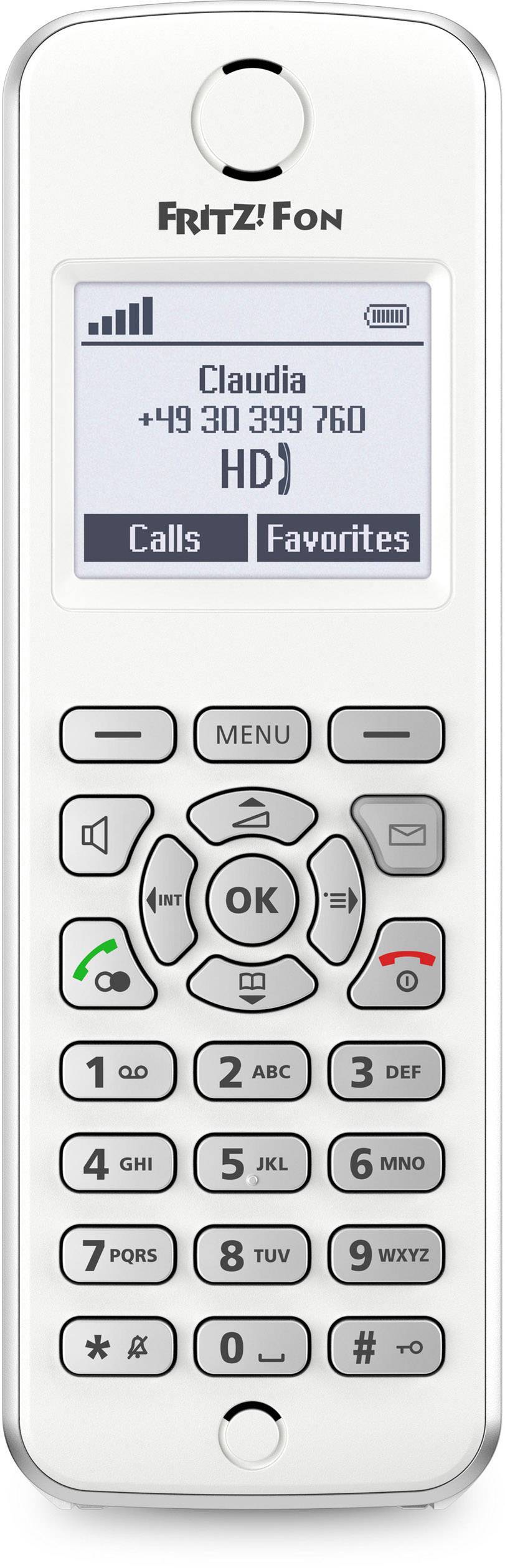 FRITZ! FRITZ!Fon M2 International DECT Mobilteil Weiß