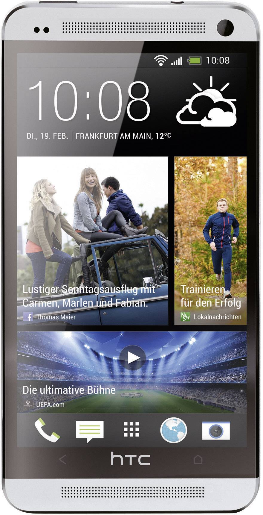 HTC 11.9 cm (4.7 Zoll) Silber Android™ 4.1