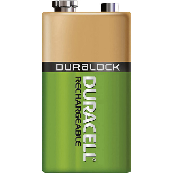 Duracell 6LR61 9 V Block-Akku NiMH 170 mAh 8.4 V 1 St.