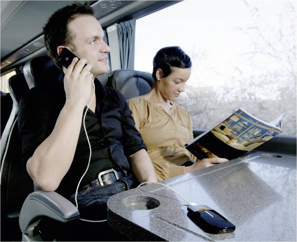 Duracell PPS2 Powerbank 1150 mAh Li-Ion Schwarz