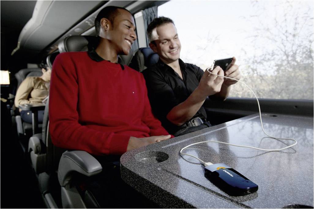 Duracell PPS2 Powerbank 1150 mAh Li-Ion Schwarz