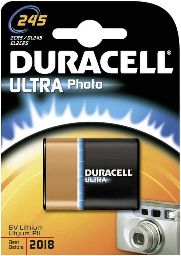 Duracell 2 CR 5 Fotobatterie 2CR5 Lithium 1400 mAh 6 V 1 St.