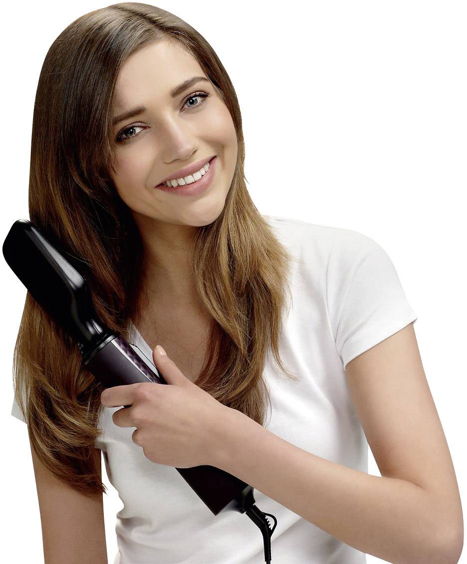 Philips HP8656/00 AirStyler ProCare Haarbürste Lila mit Ionisierung
