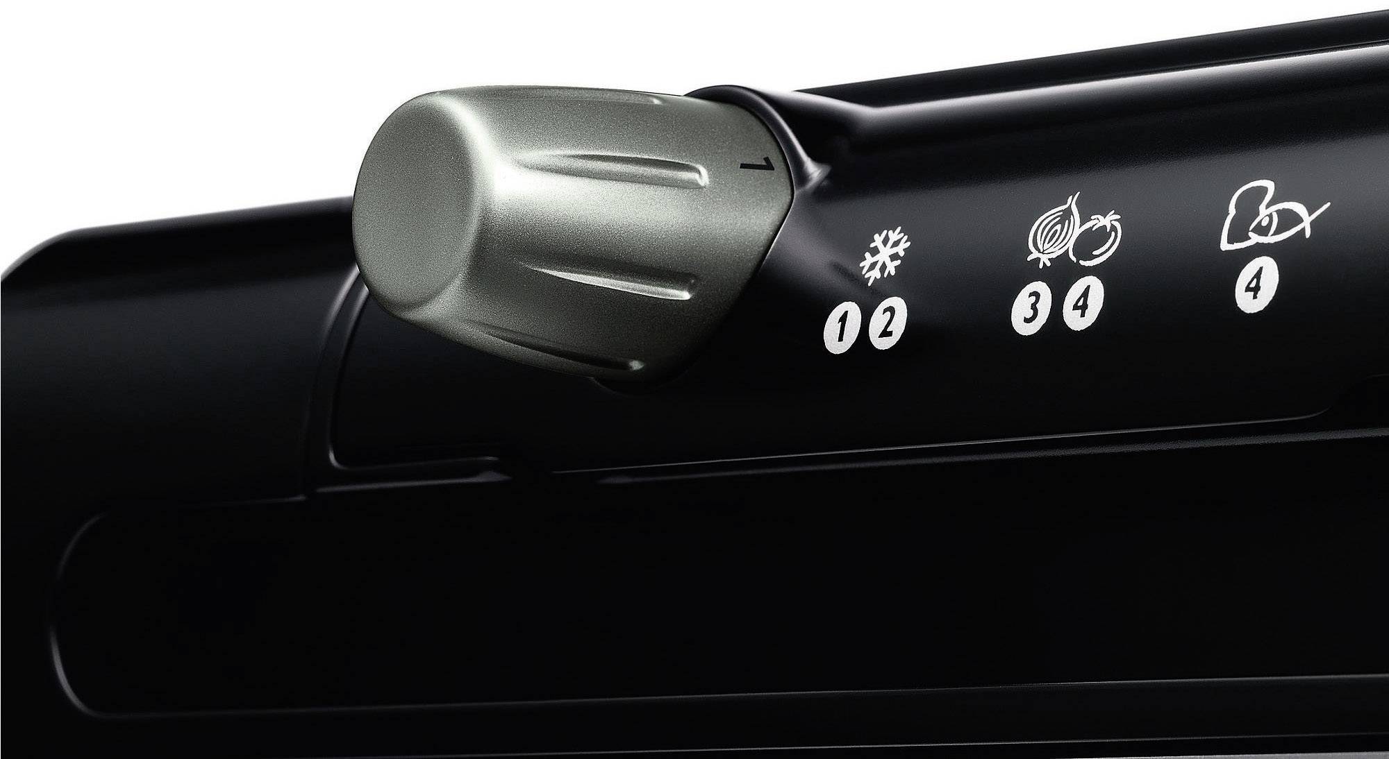 Philips HD4419/20 Tisch Grill mit manueller Temperatureinstellung  Edelstahl, Schwarz