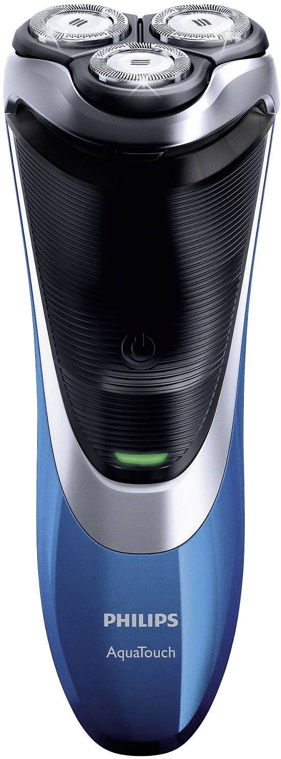 Philips Bodycare AquaTouch AT890/26 Rotationsrasierer Schwarz, Türkis, Silber