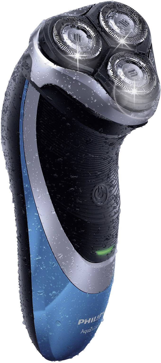 Philips Bodycare AquaTouch AT890/26 Rotationsrasierer Schwarz, Türkis, Silber