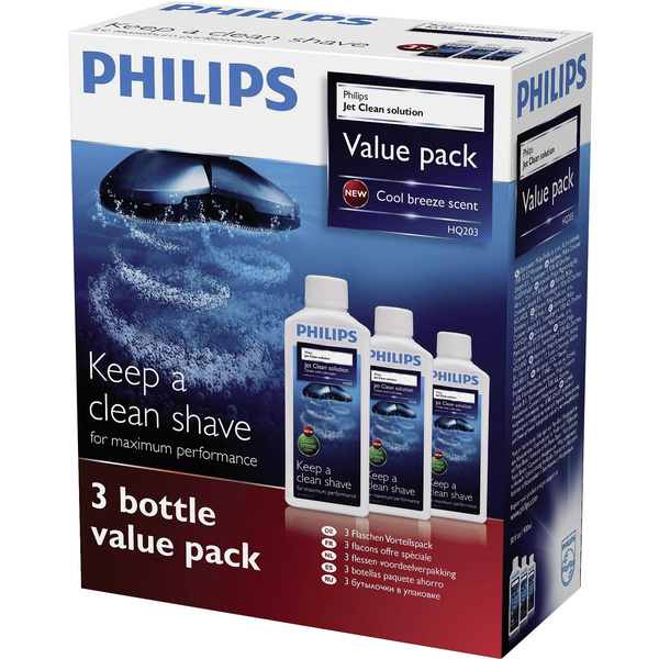 Liquide de nettoyage Philips HQ203/50 transparent(e)