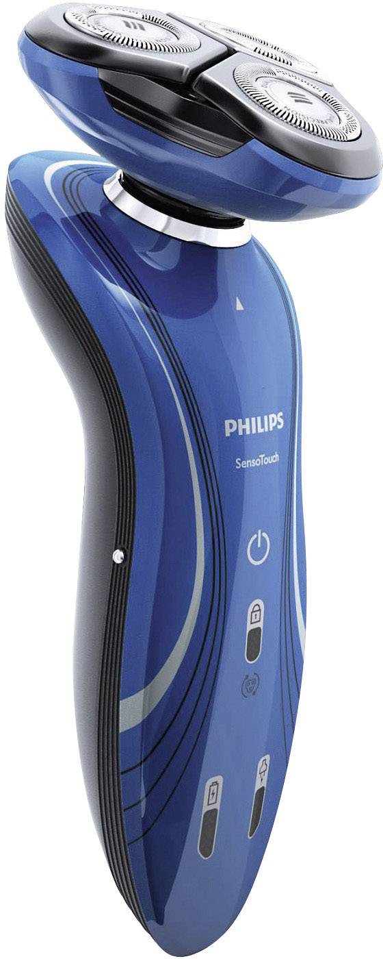 Philips Bodycare SensoTouch 2D RQ1155/16 Rotationsrasierer Blau, Schwarz