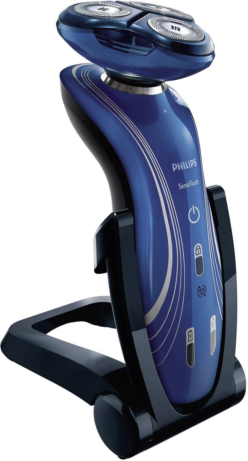 Philips Bodycare SensoTouch 2D RQ1155/16 Rotationsrasierer Blau, Schwarz
