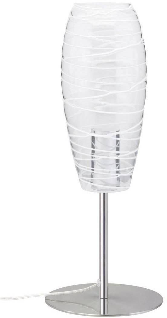 Paulmann Biodola 99864 Lampenschirm handgefertigt Glas, Weiß (transparent)