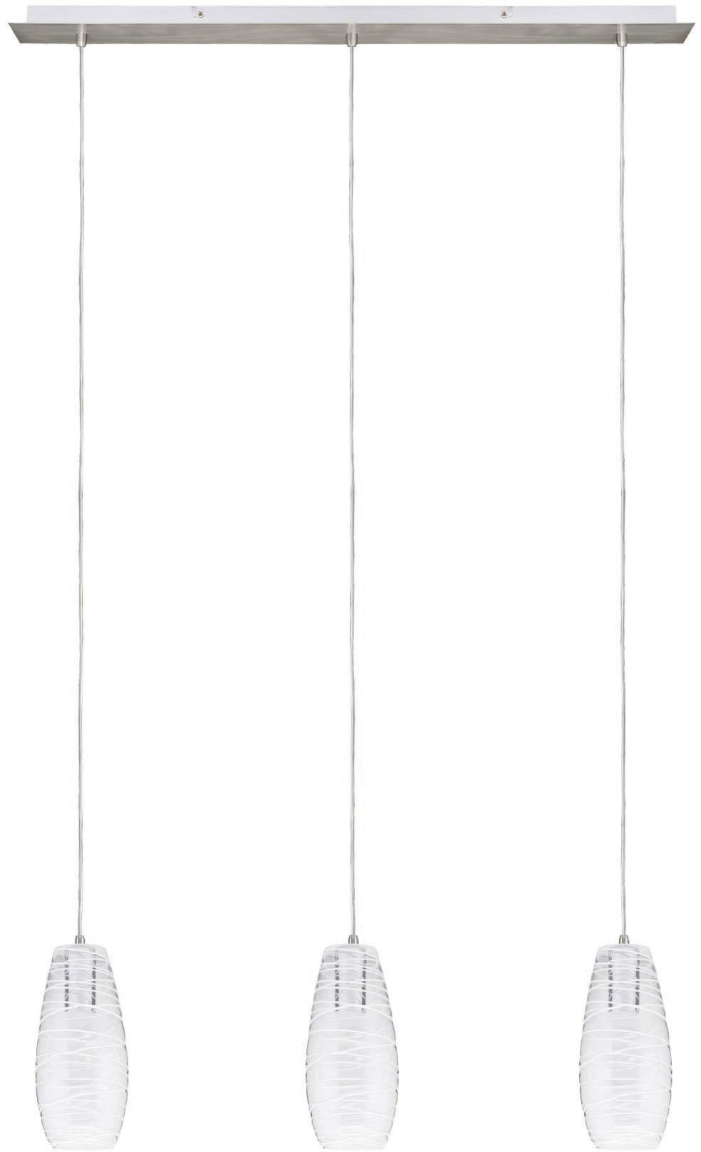 Paulmann Biodola 99864 Lampenschirm handgefertigt Glas, Weiß (transparent)