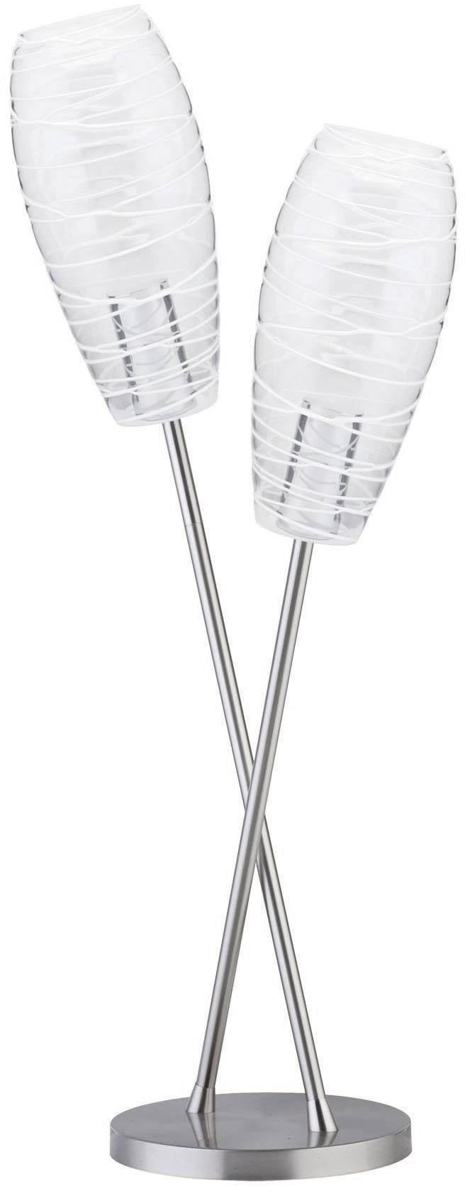 Paulmann Biodola 99864 Lampenschirm handgefertigt Glas, Weiß (transparent)