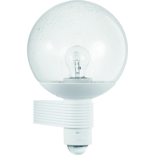 Steinel L 400 S 611118 Applique extérieure avec détecteur de mouvement Ampoule à économie d'énergie, LED E27 60 W blanc