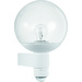 Steinel L 400 S 611118 Außenwandleuchte mit Bewegungsmelder Energiesparlampe, LED E27 60W Weiß