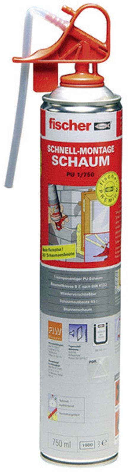 1K-Schnell-Montageschaum PU 1/750 B2