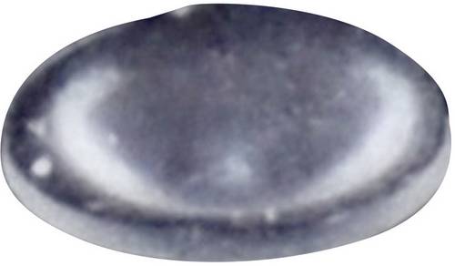 TOOLCRAFT PD2006C Gerätefuß selbstklebend, rund Transparent (Ø x H) 6.4 mm x 1.9 mm