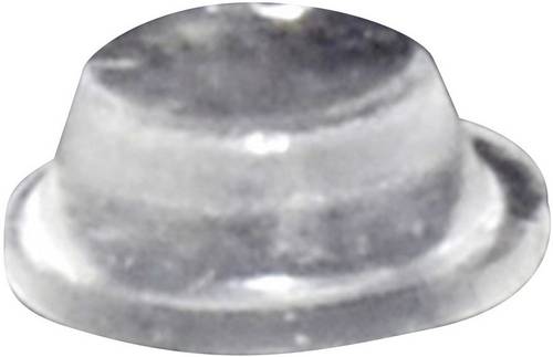 TOOLCRAFT PD2075C Gerätefuß selbstklebend, rund Transparent (Ø x H) 8 mm x 3 mm