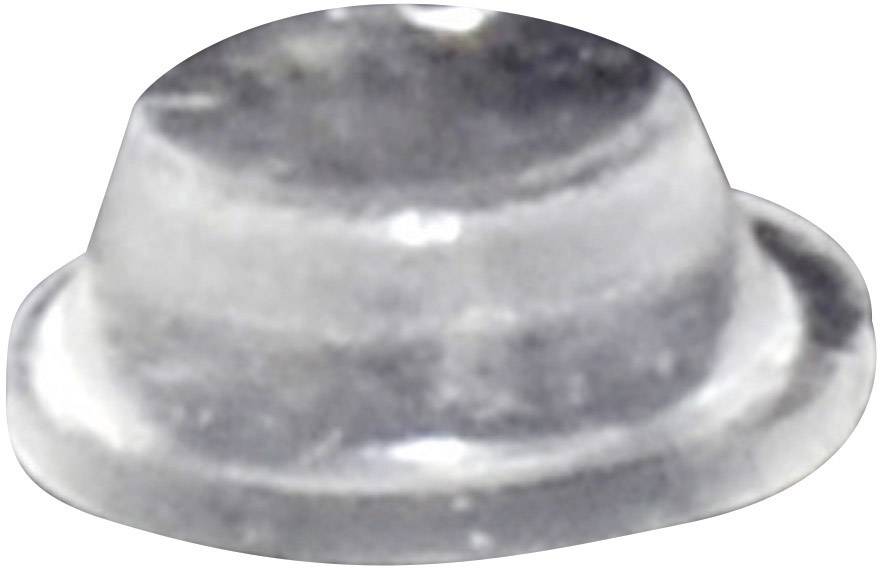 TOOLCRAFT PD2075C Gerätefuß selbstklebend, rund Transparent (Ø x H) 8 mm x 3 mm