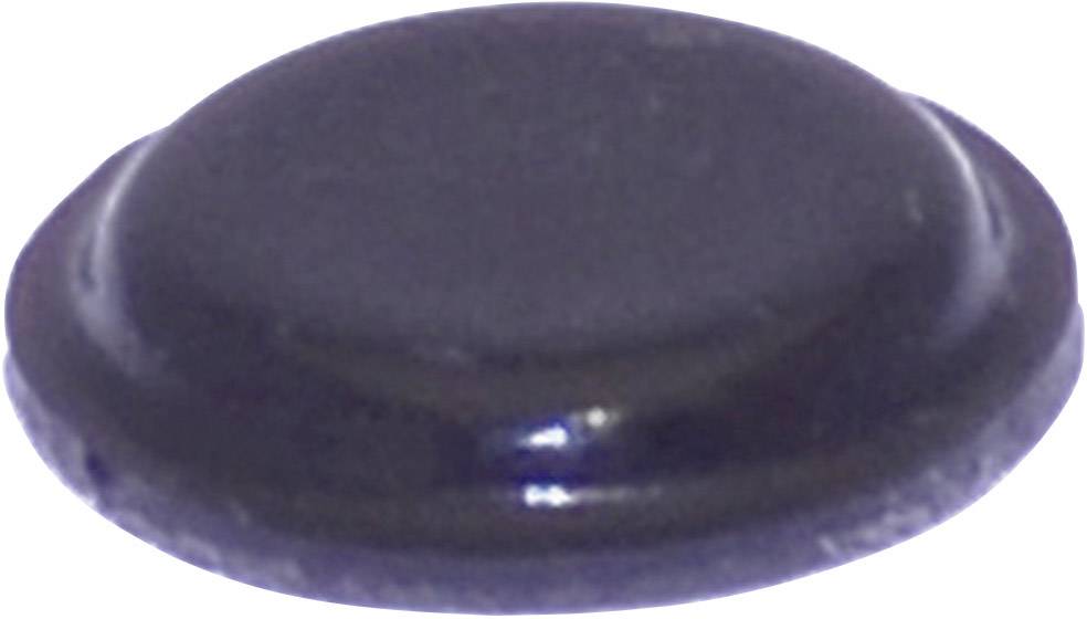 TOOLCRAFT PD2120SW Gerätefuß selbstklebend, rund Schwarz (Ø x H) 10.1mm x 1.8mm 1St.