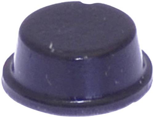TOOLCRAFT PD2104SW Gerätefuß selbstklebend, rund Schwarz (Ø x H) 10 mm x 4 mm