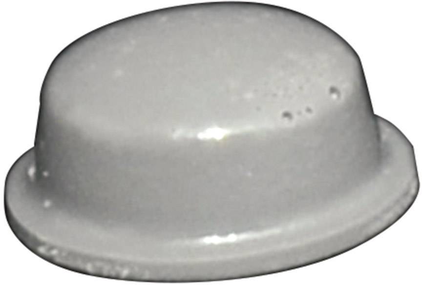 TOOLCRAFT PD2115G Gerätefuß selbstklebend, rund Grau (Ø x H) 11.1 mm x 5 mm
