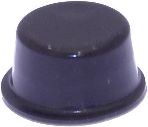 TOOLCRAFT PD2128SW Gerätefuß selbstklebend, rund Schwarz (Ø x H) 12.7 mm x 6.2 mm