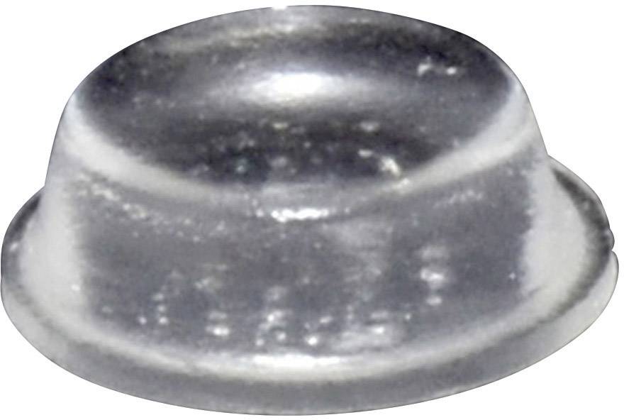 Metallischer Noppenschraubenschutz aus Aluminium zur Sicherung von Schraubverbindungen vor äußeren Einflüssen.