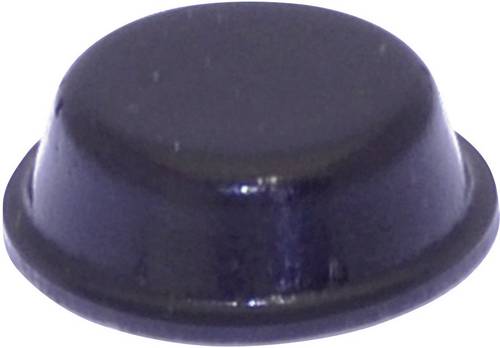 TOOLCRAFT PD2014SW Gerätefuß selbstklebend, rund Schwarz (Ø x H) 14 mm x 4.5 mm