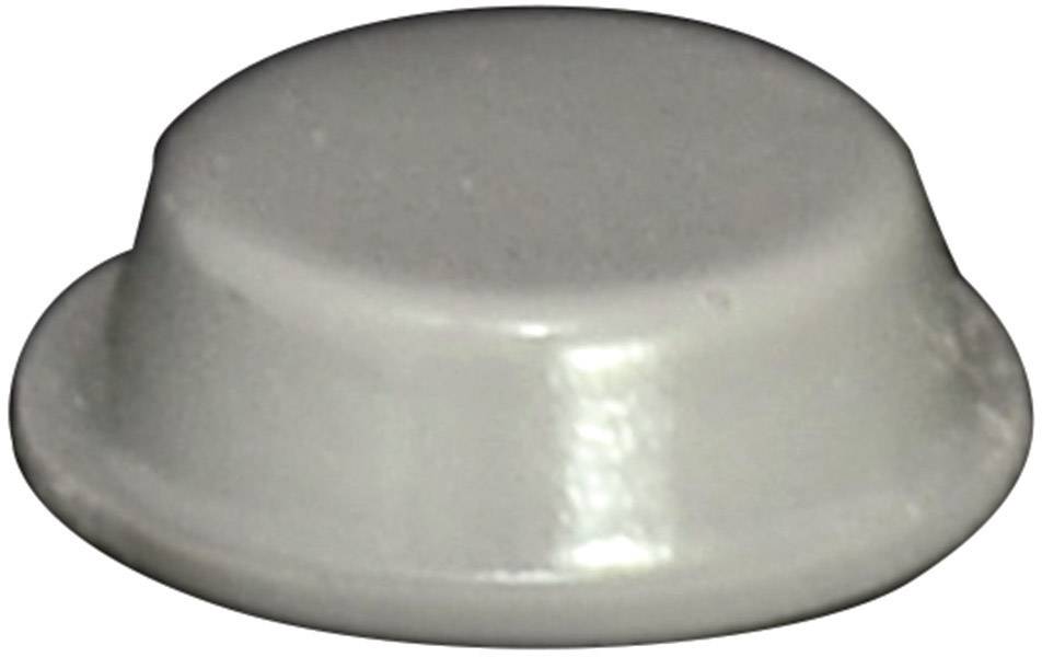 TOOLCRAFT PD2014G Gerätefuß selbstklebend, rund Grau (Ø x H) 14 mm x 4.5 mm
