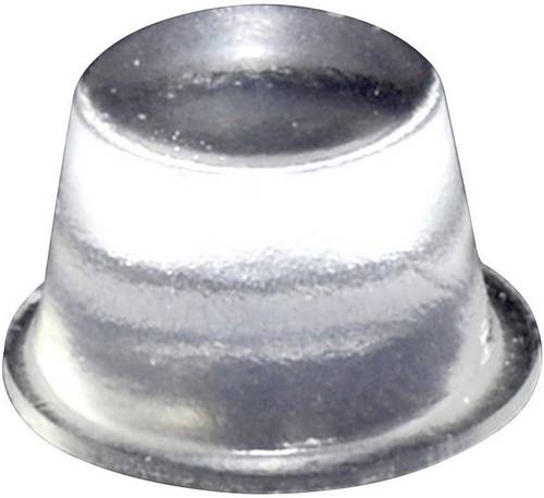 TOOLCRAFT PD2164C Gerätefuß selbstklebend, rund Transparent (Ø x H) 16.5 mm x 10.2 mm