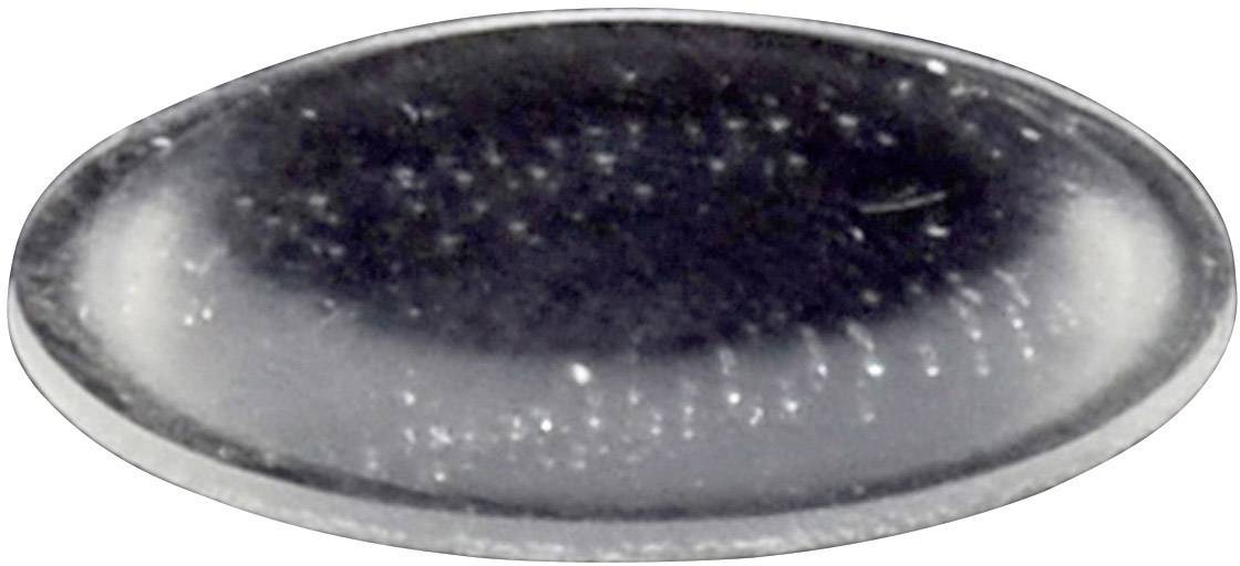 TOOLCRAFT PD2191C Gerätefuß selbstklebend, rund Transparent (Ø x H) 19 mm x 1.9 mm