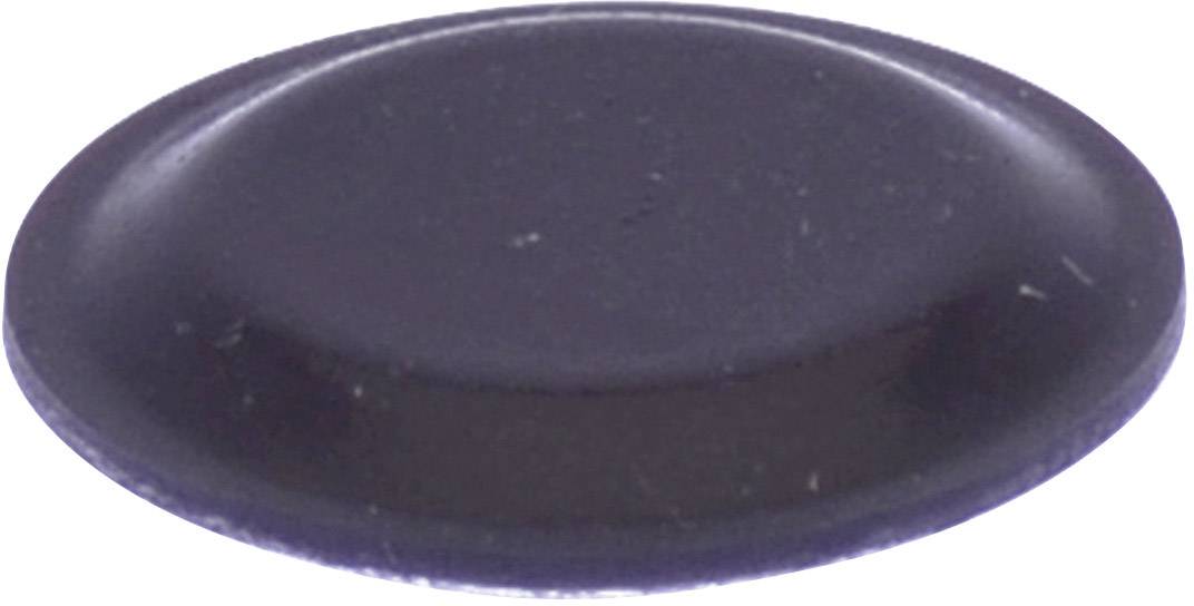 TOOLCRAFT PD2191SW Gerätefuß selbstklebend, rund Schwarz (Ø x H) 19 mm x 1.9 mm