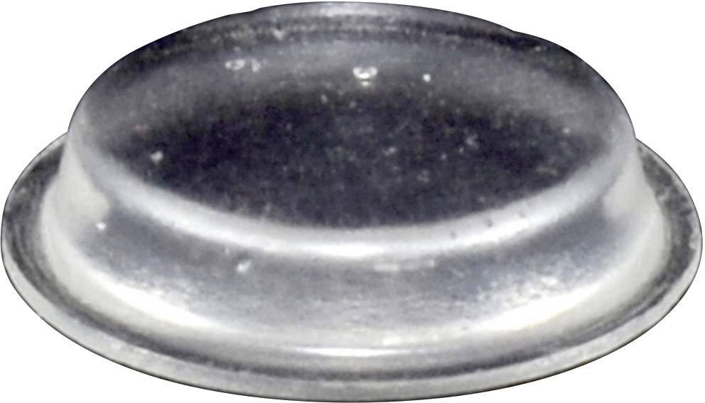 Eine silberne Knopfzelle-Batterie auf weißem Hintergrund.