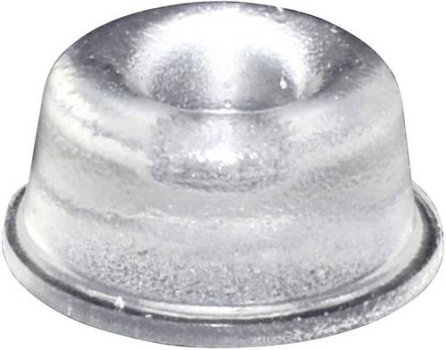 TOOLCRAFT PD2210C Gerätefuß selbstklebend, rund Transparent (Ø x H) 22.3 mm x 10.1 mm