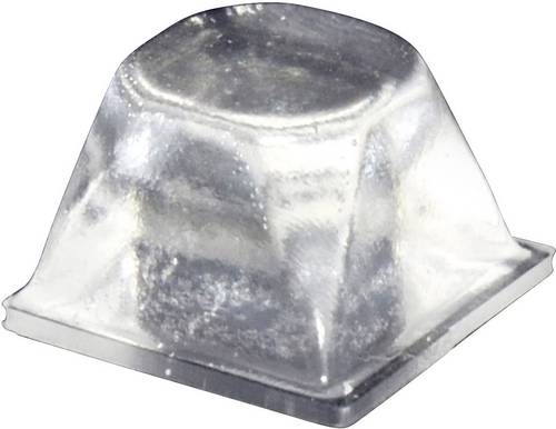 TOOLCRAFT PD3206C Gerätefuß selbstklebend, rund Transparent (Ø x H) 20.5 mm x 13.2 mm