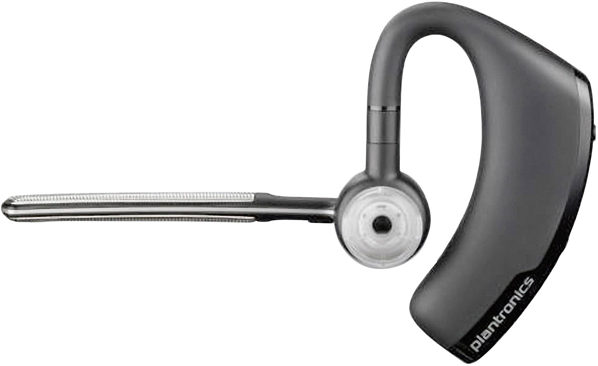Plantronics Voyager In Ear Headset Bluetooth® Mono Schwarz Mikrofon-Rauschunterdrückung, Noise Cancelling Lautstärkeregelung, Mikrofon-Stummschalt