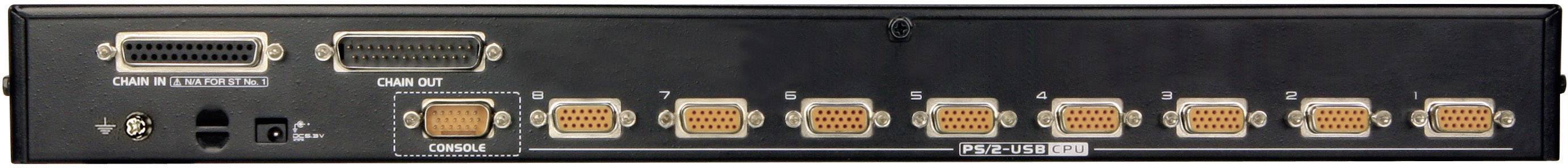 ATEN CS1708A 8 Port KVM-Umschalter VGA USB, PS/2 2048 x 1536 Pixel