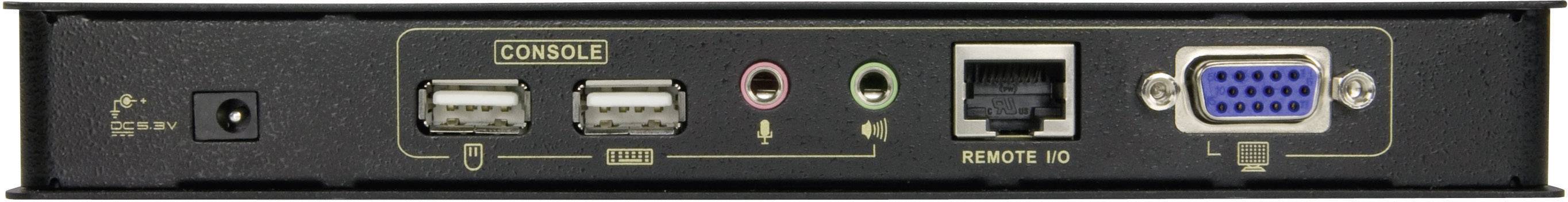 ATEN KVM Extender mit Audio über Cat.5e Verkabelung, für Touchscreen geeignet, USB, RS232, Desktop u