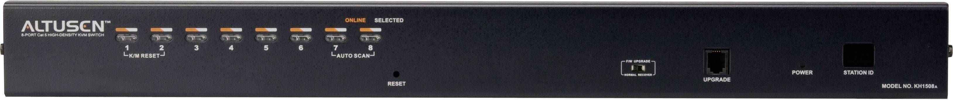 ATEN KH1508A-AX-G 8 Port KVM-Umschalter VGA USB, PS/2 1600 x 1200 Pixel