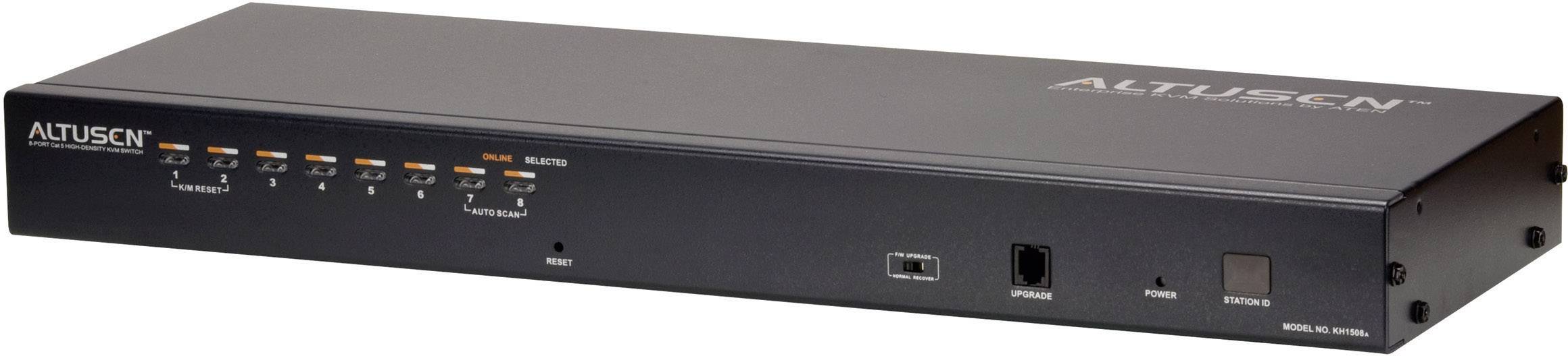 ATEN KH1508A-AX-G 8 Port KVM-Umschalter VGA USB, PS/2 1600 x 1200 Pixel