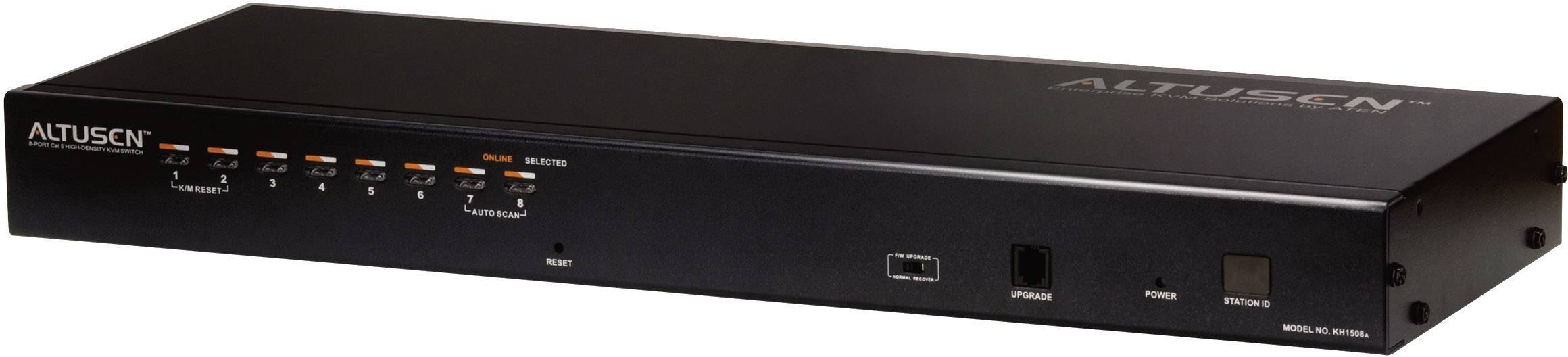 ATEN KH1508A-AX-G 8 Port KVM-Umschalter VGA USB, PS/2 1600 x 1200 Pixel