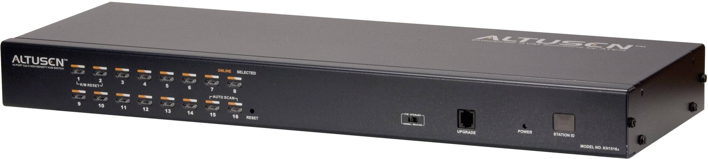 ATEN KH1516A-AX-G 16 Port KVM-Umschalter VGA USB, PS/2 1600 x 1200 Pixel