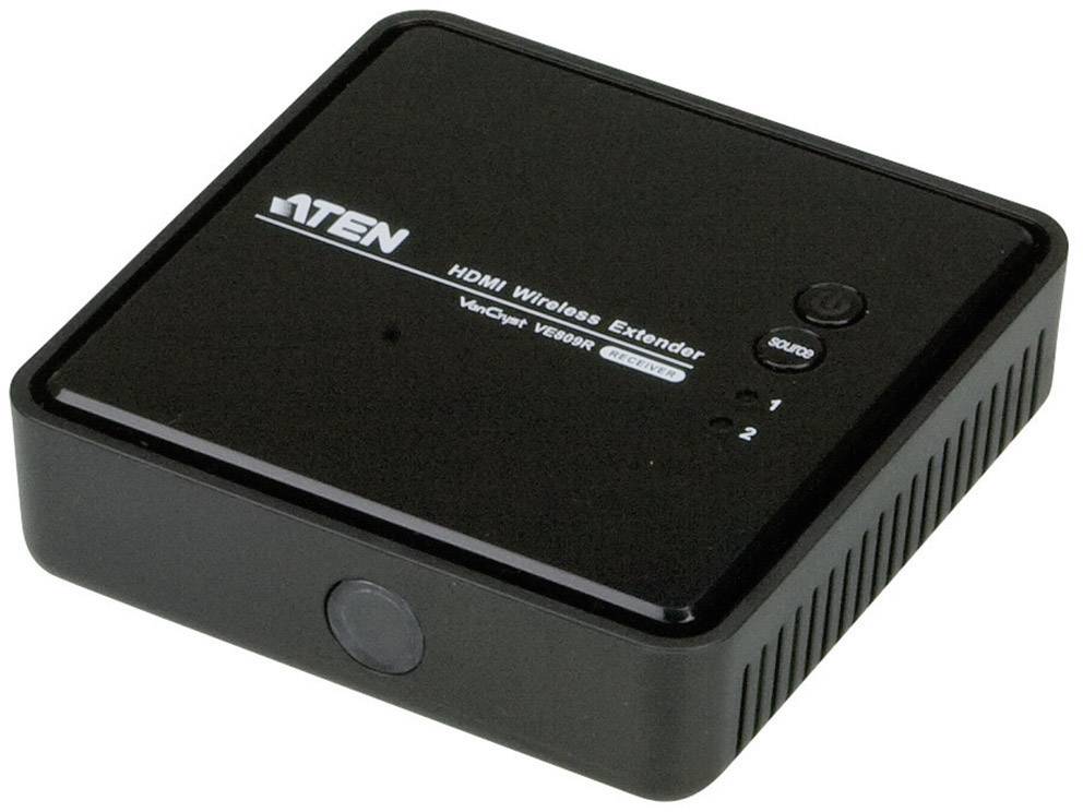 ATEN VE809-AT-G HDMI-Funkübertragung (Set) 30 m 5 GHz 1920 x 1080 Pixel mit Fernbedienung