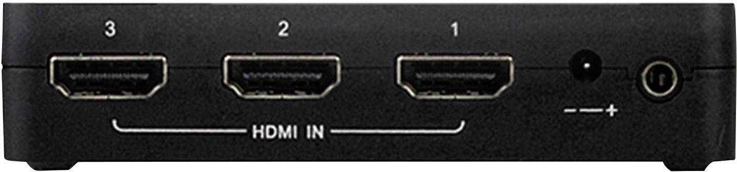 ATEN VS381-AT 3 Port HDMI-Switch mit Fernbedienung 1920 x 1080 Pixel