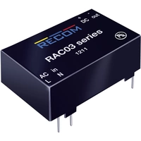 RECOM AC/DC-Printnetzteil RAC03-24SC 24 V/DC 0.125A 3W RECOM AC/DC-Printnetzteil RAC03-24SC 24 V/DC 0.125A 3W
