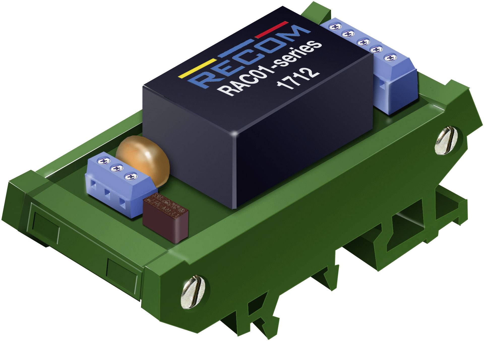 RECOM RAC-DIN-Rail DIN-Rail-Montageset für AC/DC-Spannungswandlermodule
