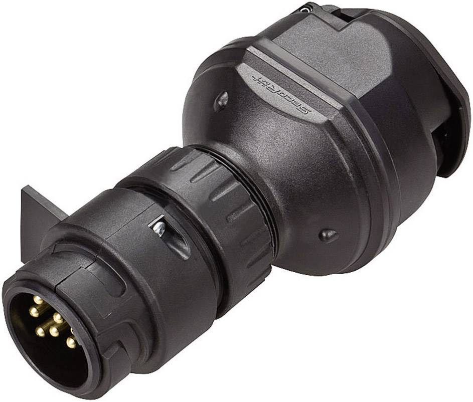 SecoRüt 50221 LED-Beleuchtungsadapter [Steckdose 13polig - Stecker 7polig]