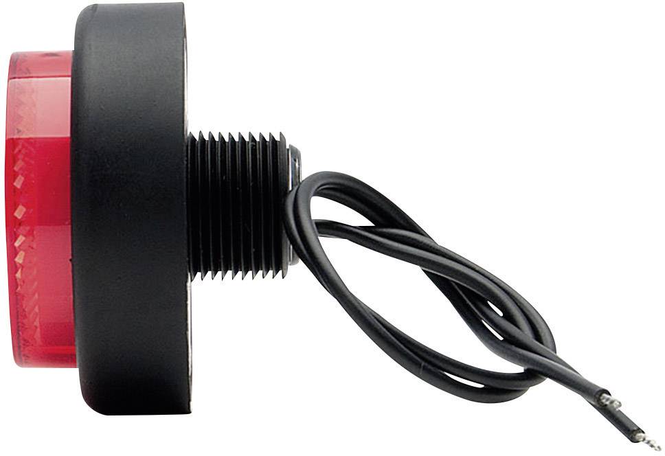 WAS Umriss-Markierungsleuchte Markierungsleuchte, Reflektor, Rückleuchte hinten 12 V, 24 V Rot