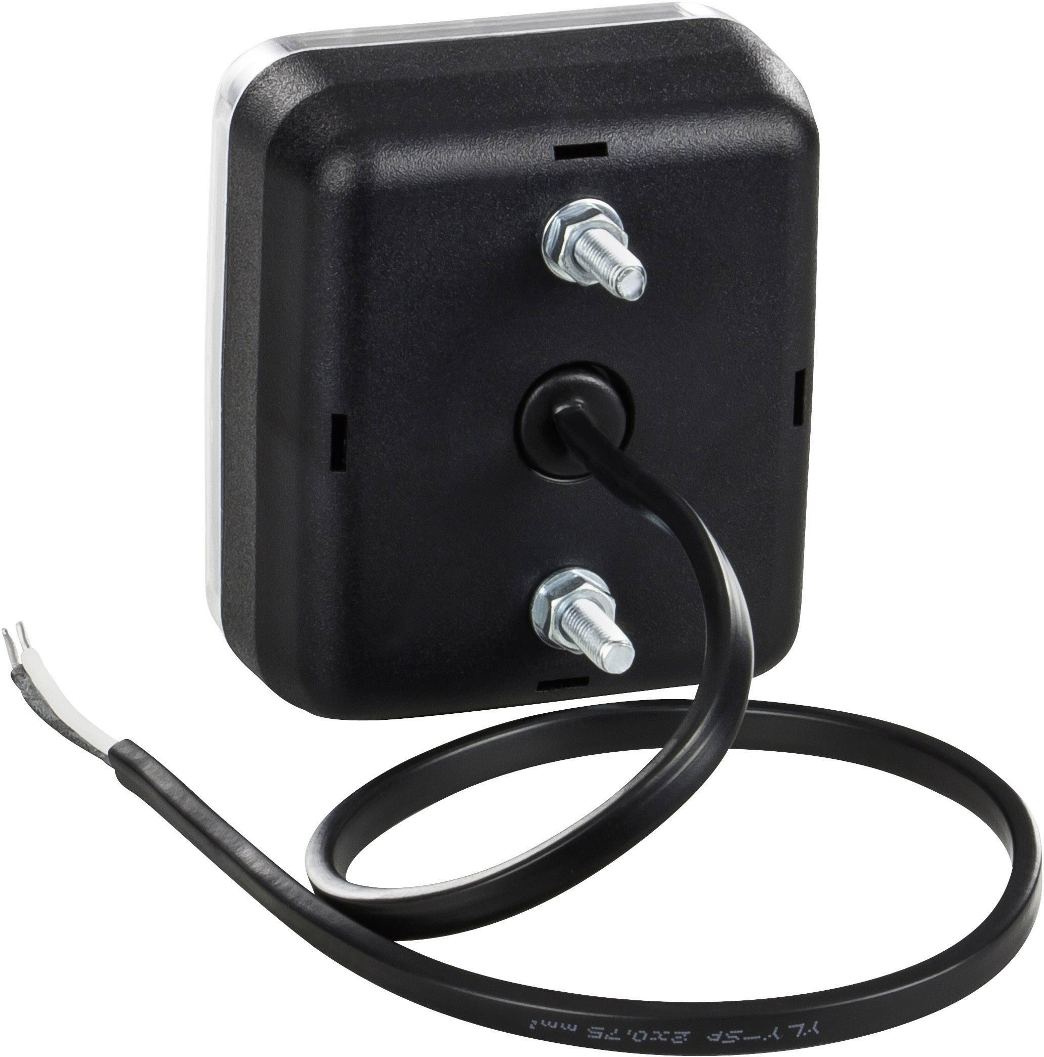 Fristom Nebelschlussleuchte Nebelschlussleuchte hinten 12 V, 24 V, 36V Rot Klarglas