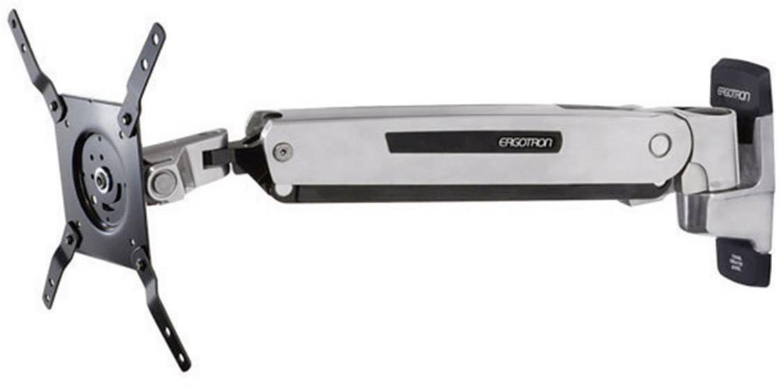 Monitorhalterung aus Metall mit verstellbarem Arm für Schreibtischmontage, geeignet für Bildschirme verschiedener Größen und Ausrichtungen.